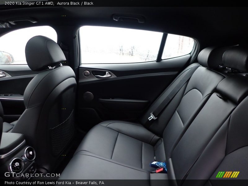Rear Seat of 2020 Stinger GT1 AWD