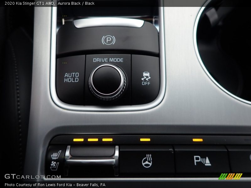 Controls of 2020 Stinger GT1 AWD