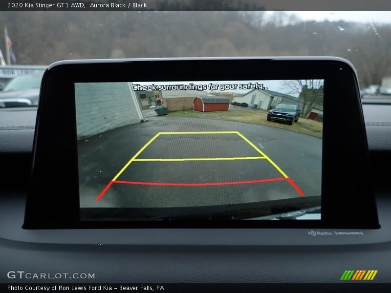 Aurora Black / Black 2020 Kia Stinger GT1 AWD