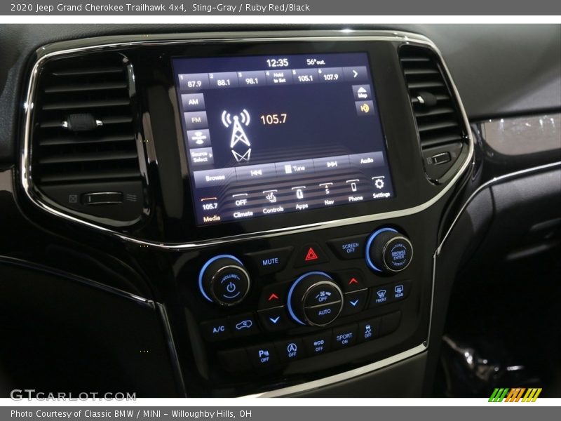 Sting-Gray / Ruby Red/Black 2020 Jeep Grand Cherokee Trailhawk 4x4
