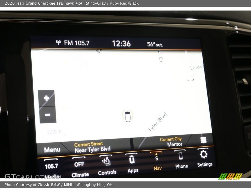 Sting-Gray / Ruby Red/Black 2020 Jeep Grand Cherokee Trailhawk 4x4