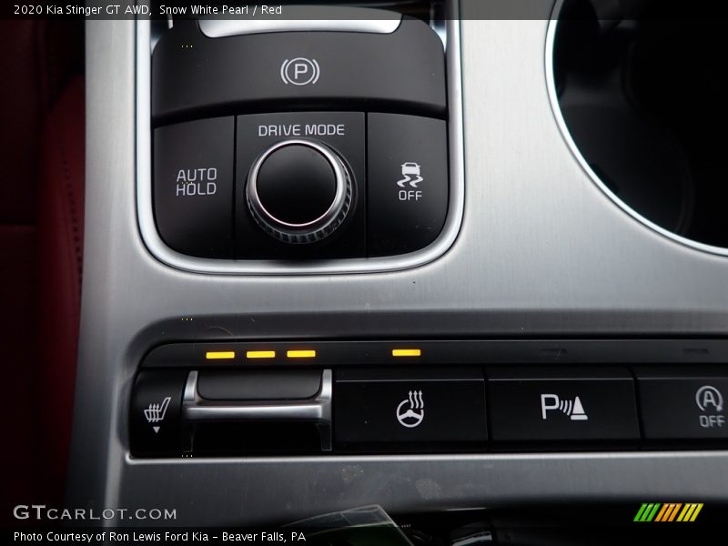 Controls of 2020 Stinger GT AWD