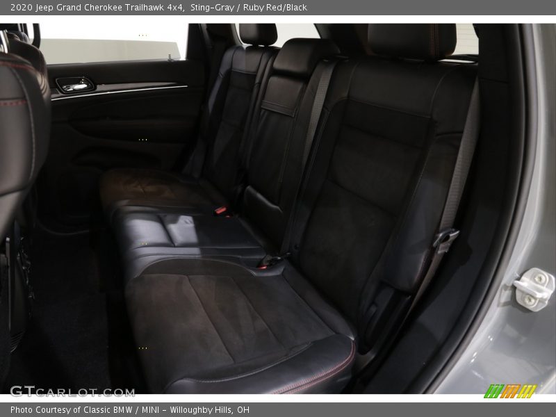 Sting-Gray / Ruby Red/Black 2020 Jeep Grand Cherokee Trailhawk 4x4