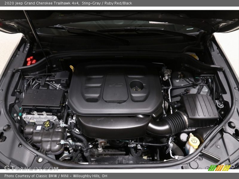 Sting-Gray / Ruby Red/Black 2020 Jeep Grand Cherokee Trailhawk 4x4