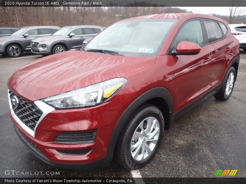 Gemstone Red / Black 2020 Hyundai Tucson SE AWD