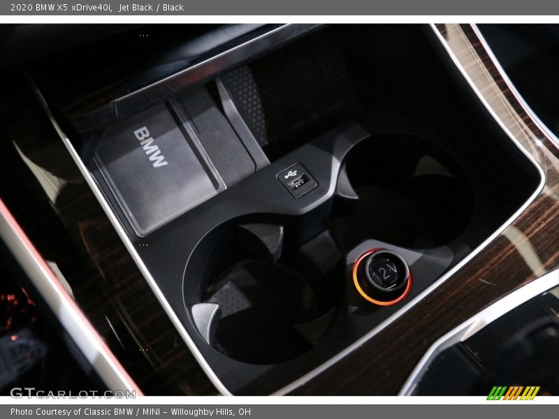 Jet Black / Black 2020 BMW X5 xDrive40i