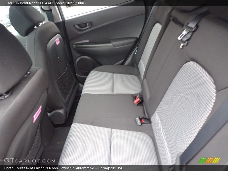 Sonic Silver / Black 2020 Hyundai Kona SEL AWD