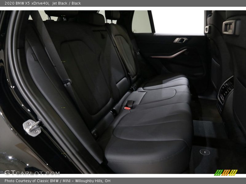 Rear Seat of 2020 X5 xDrive40i