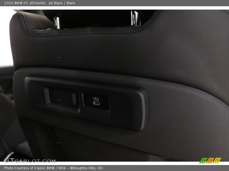 Jet Black / Black 2020 BMW X5 xDrive40i