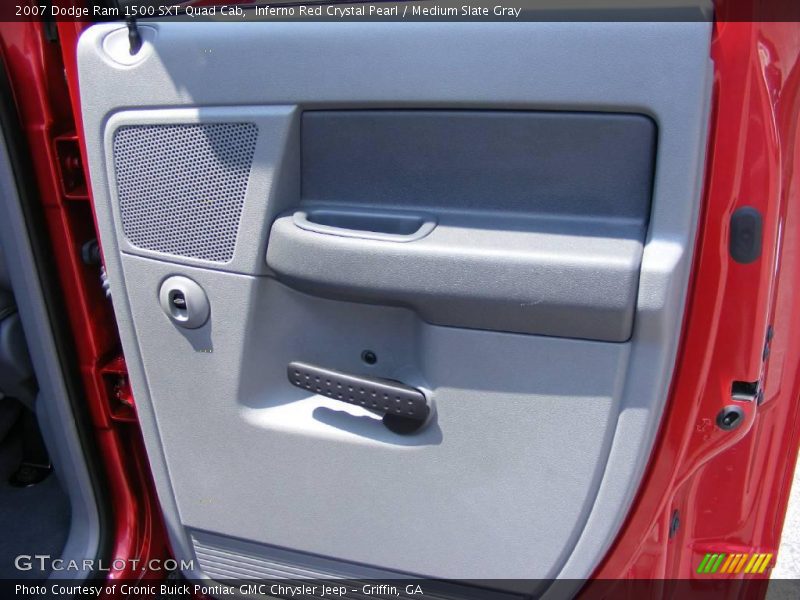 Inferno Red Crystal Pearl / Medium Slate Gray 2007 Dodge Ram 1500 SXT Quad Cab