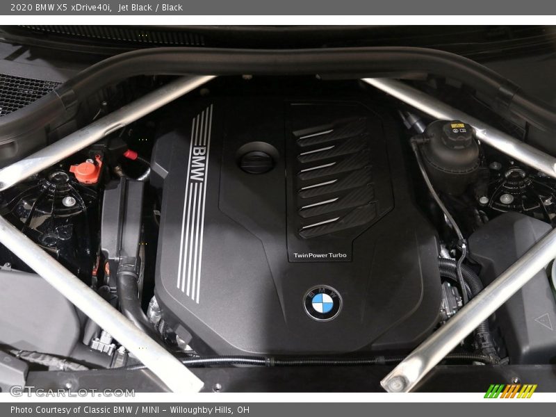 2020 X5 xDrive40i Engine - 3.0 Liter M TwinPower Turbocharged DOHC 24-Valve Inline 6 Cylinder