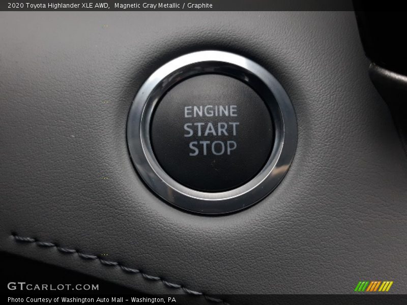 Magnetic Gray Metallic / Graphite 2020 Toyota Highlander XLE AWD
