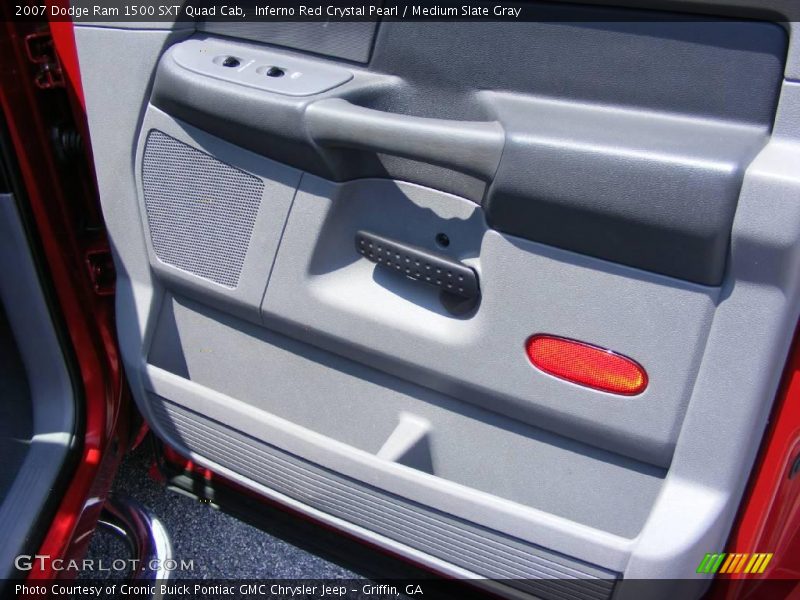 Inferno Red Crystal Pearl / Medium Slate Gray 2007 Dodge Ram 1500 SXT Quad Cab