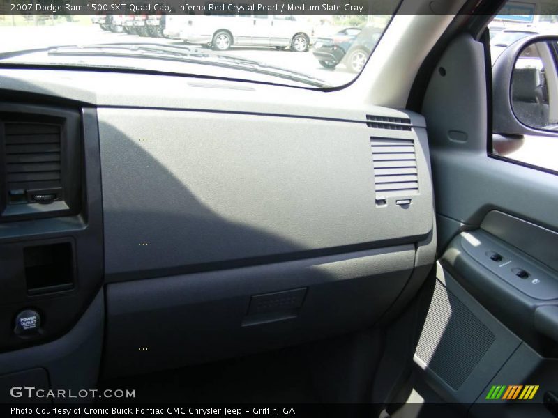 Inferno Red Crystal Pearl / Medium Slate Gray 2007 Dodge Ram 1500 SXT Quad Cab