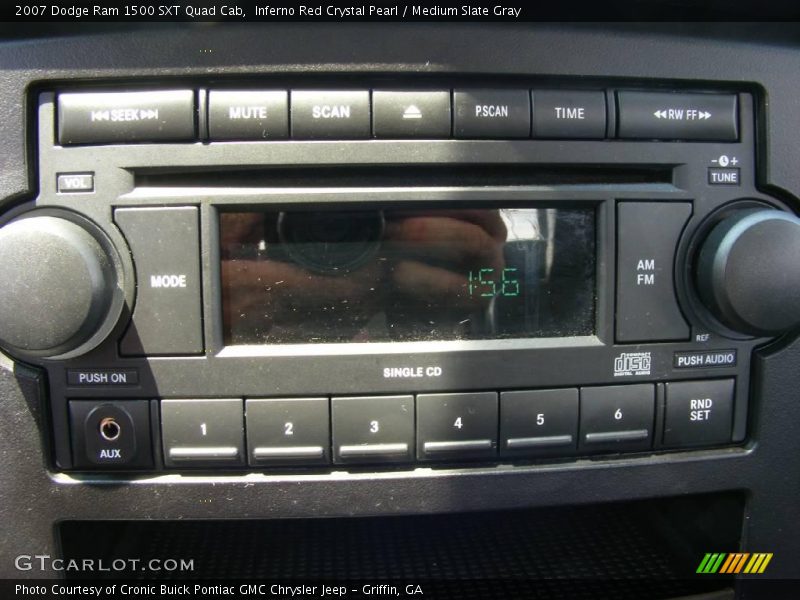 Inferno Red Crystal Pearl / Medium Slate Gray 2007 Dodge Ram 1500 SXT Quad Cab