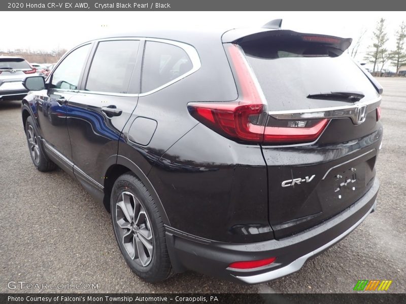 Crystal Black Pearl / Black 2020 Honda CR-V EX AWD