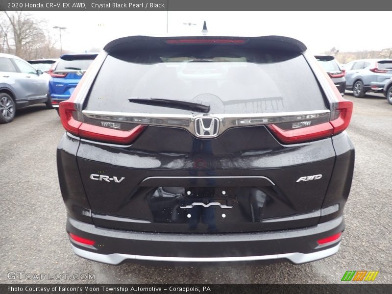 Crystal Black Pearl / Black 2020 Honda CR-V EX AWD