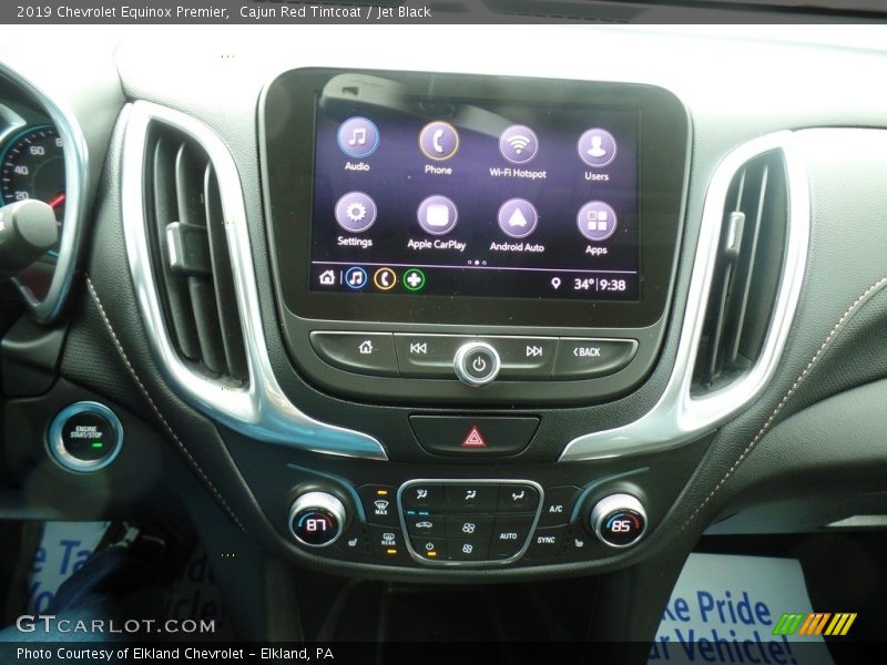 Cajun Red Tintcoat / Jet Black 2019 Chevrolet Equinox Premier