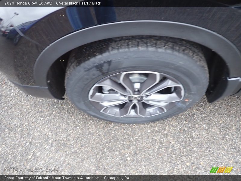 Crystal Black Pearl / Black 2020 Honda CR-V EX AWD
