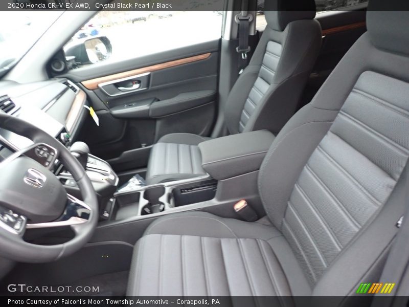 Crystal Black Pearl / Black 2020 Honda CR-V EX AWD