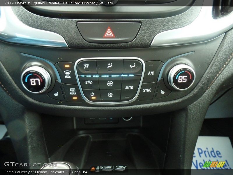 Cajun Red Tintcoat / Jet Black 2019 Chevrolet Equinox Premier