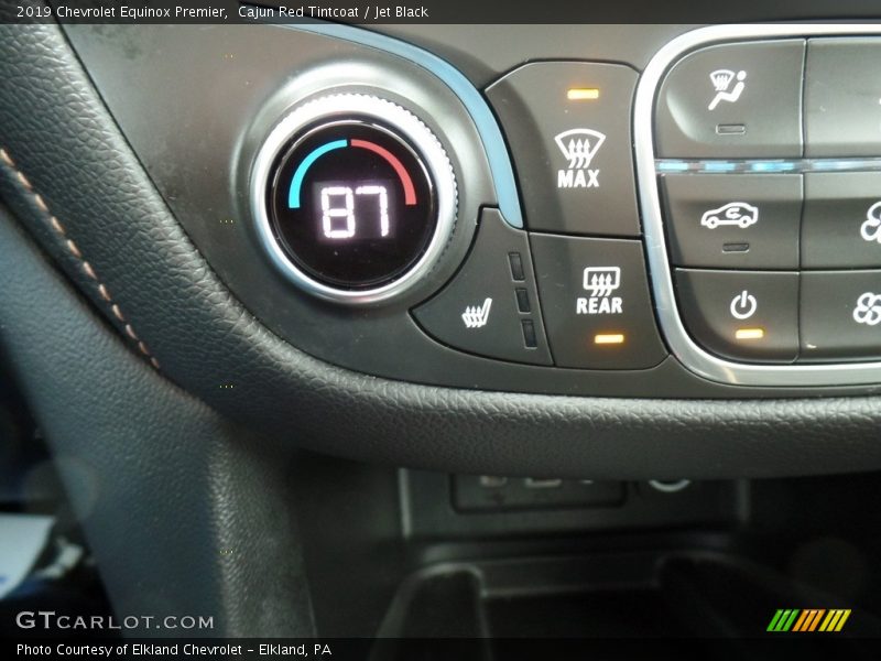 Cajun Red Tintcoat / Jet Black 2019 Chevrolet Equinox Premier
