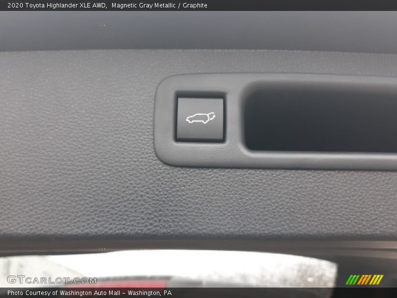 Magnetic Gray Metallic / Graphite 2020 Toyota Highlander XLE AWD