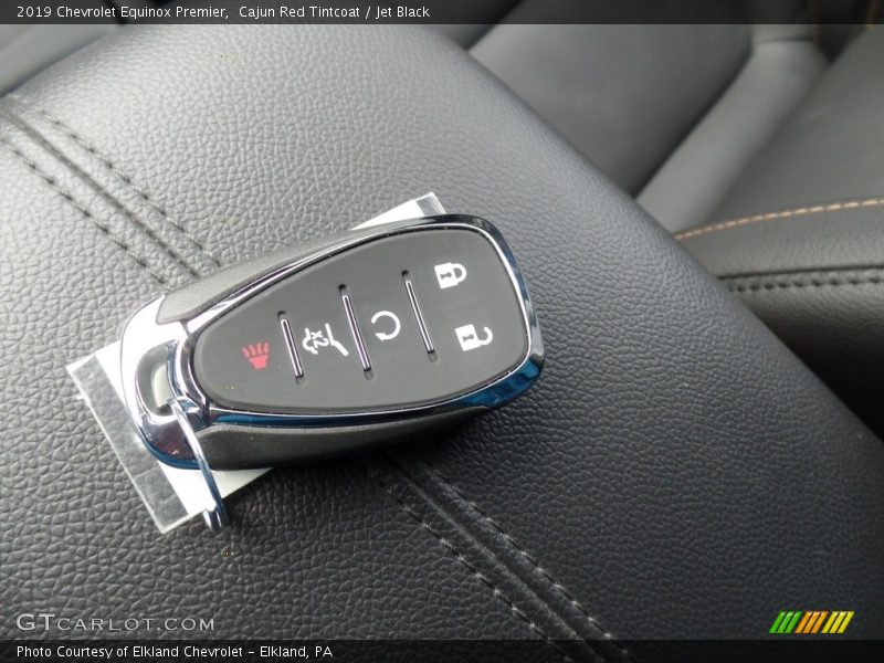 Cajun Red Tintcoat / Jet Black 2019 Chevrolet Equinox Premier