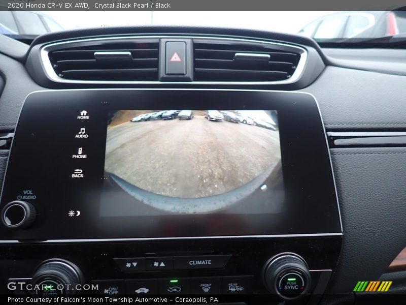 Crystal Black Pearl / Black 2020 Honda CR-V EX AWD