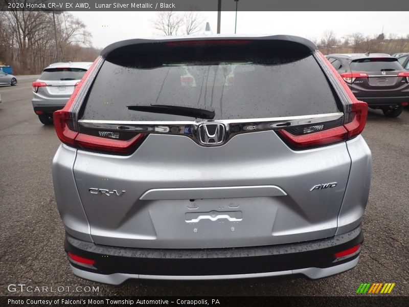 Lunar Silver Metallic / Black 2020 Honda CR-V EX AWD