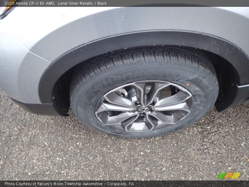 Lunar Silver Metallic / Black 2020 Honda CR-V EX AWD