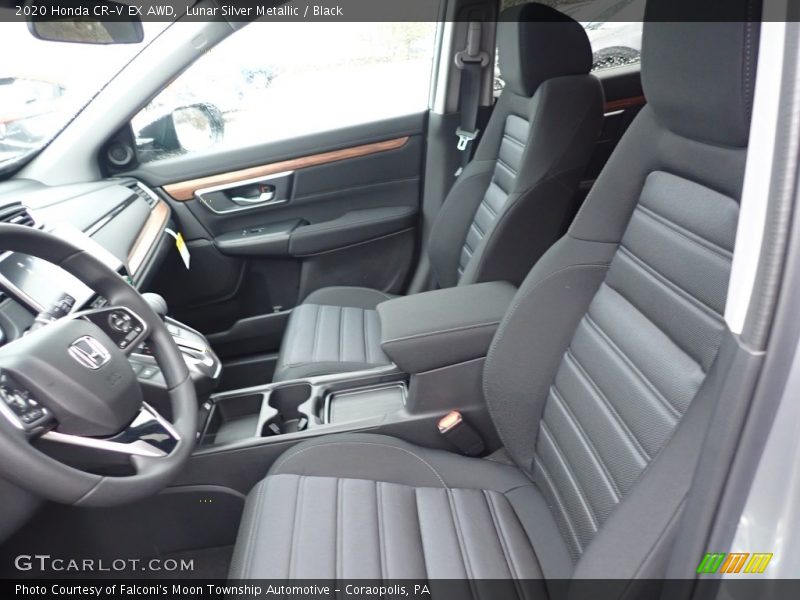 Lunar Silver Metallic / Black 2020 Honda CR-V EX AWD