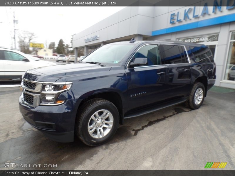 Blue Velvet Metallic / Jet Black 2020 Chevrolet Suburban LS 4WD