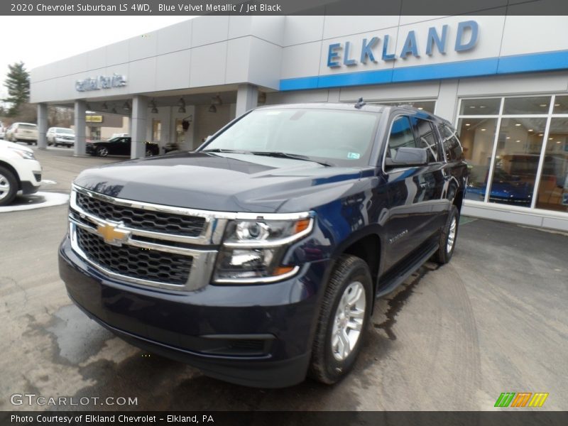 Blue Velvet Metallic / Jet Black 2020 Chevrolet Suburban LS 4WD