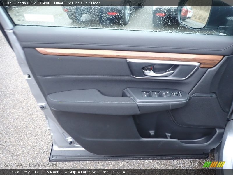 Lunar Silver Metallic / Black 2020 Honda CR-V EX AWD