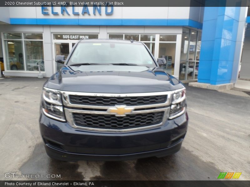 Blue Velvet Metallic / Jet Black 2020 Chevrolet Suburban LS 4WD