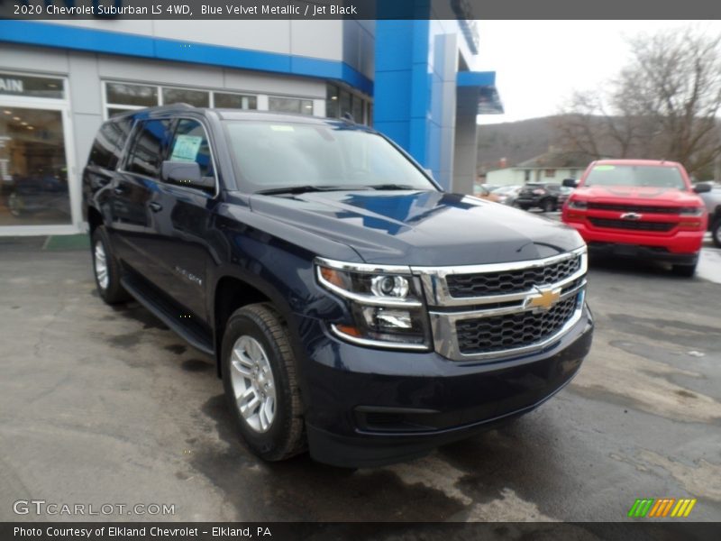 Blue Velvet Metallic / Jet Black 2020 Chevrolet Suburban LS 4WD