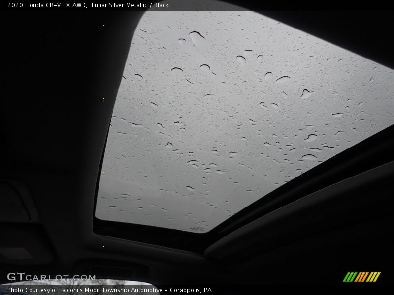 Lunar Silver Metallic / Black 2020 Honda CR-V EX AWD