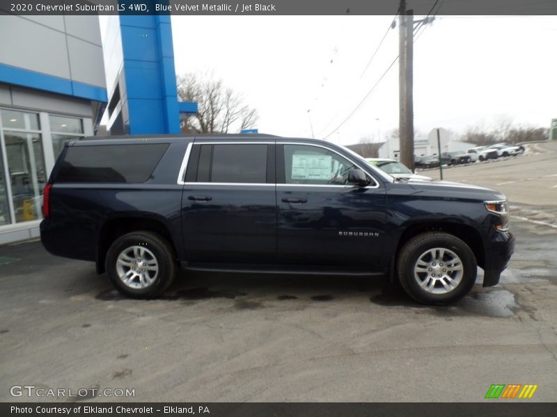 Blue Velvet Metallic / Jet Black 2020 Chevrolet Suburban LS 4WD