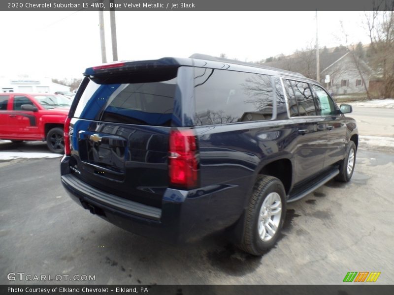 Blue Velvet Metallic / Jet Black 2020 Chevrolet Suburban LS 4WD