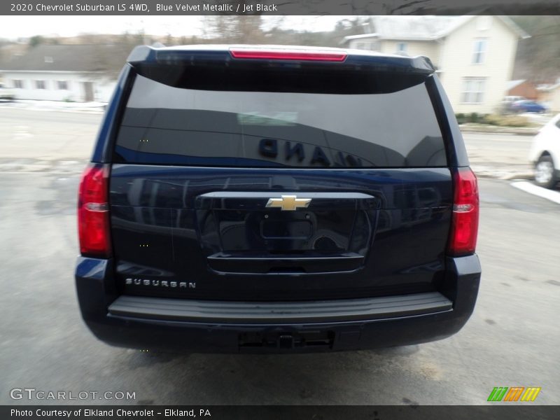 Blue Velvet Metallic / Jet Black 2020 Chevrolet Suburban LS 4WD
