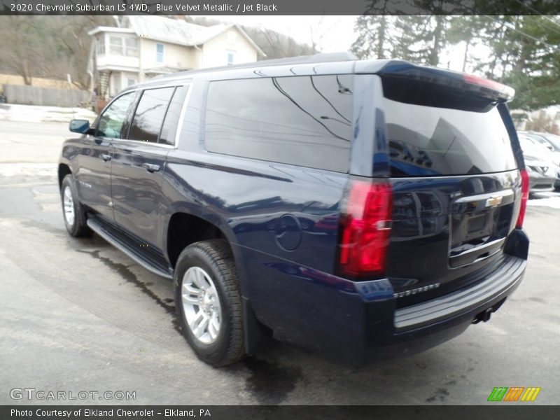 Blue Velvet Metallic / Jet Black 2020 Chevrolet Suburban LS 4WD