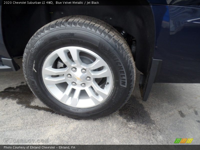 Blue Velvet Metallic / Jet Black 2020 Chevrolet Suburban LS 4WD