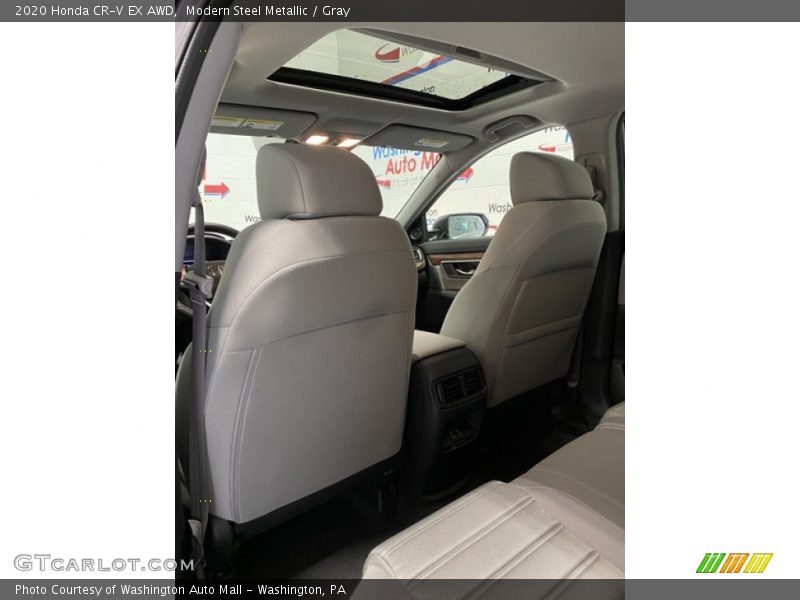 Modern Steel Metallic / Gray 2020 Honda CR-V EX AWD