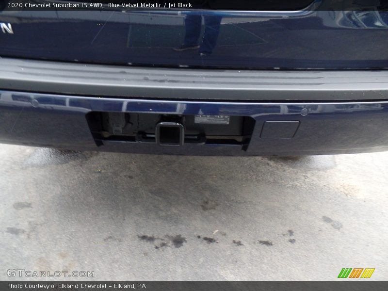 Blue Velvet Metallic / Jet Black 2020 Chevrolet Suburban LS 4WD