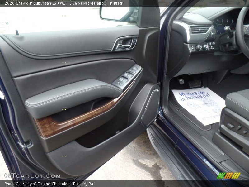 Blue Velvet Metallic / Jet Black 2020 Chevrolet Suburban LS 4WD