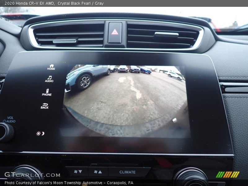 Crystal Black Pearl / Gray 2020 Honda CR-V EX AWD
