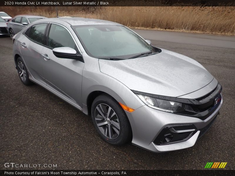 Front 3/4 View of 2020 Civic LX Hatchback