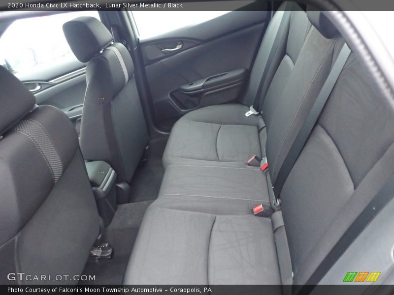 Lunar Silver Metallic / Black 2020 Honda Civic LX Hatchback