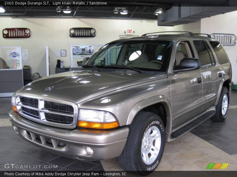 Light Khaki Metallic / Sandstone 2003 Dodge Durango SLT